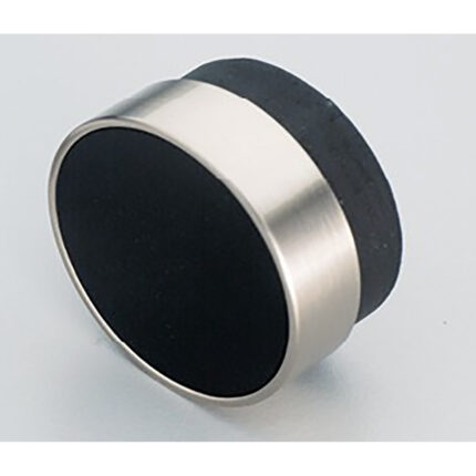 Rhegal Cabinet Knob Black Timber & Stainless Steel