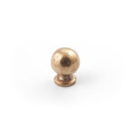 Castella Cast Ball Cabinet Knob - Light Bronze