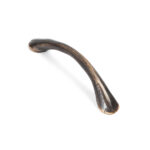 Castella Cast Bow Cabinet Handle - Dark Bronze
