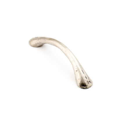 Tuscan Foundry Silver Bow Cabinet Handle
