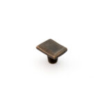 Castella Cast Cabinet Knob - Dark Bronze
