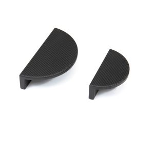 Momo Barrington Eclipse Ribbed Half Moon Pull Handle – Matt Black