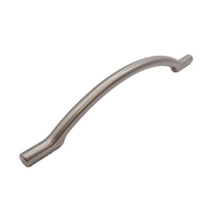 Lawson Cabinet Handle Satin Nickel - Modern Arched Style Handle