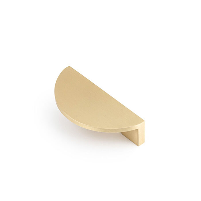Patricia Half Moon Cabinet Pull Handle Brushed Gold