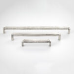 Castella Cast Cabinet Handle - Silver
