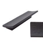 Black timber handle