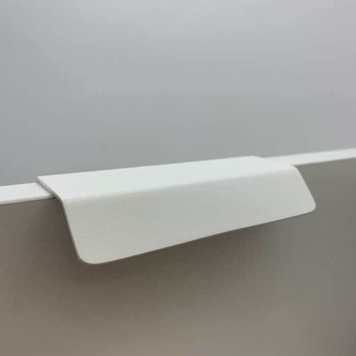Kethy DL370 Lip Pull White - Cabinet Edge Pull