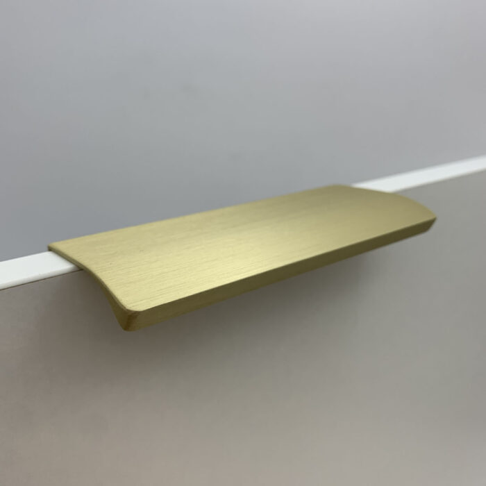 Kethy DL419 Lip Pull Brushed Gold - Cabinet Edge Pull