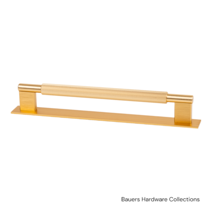 Cabinet handles by Bauers Hardware 90