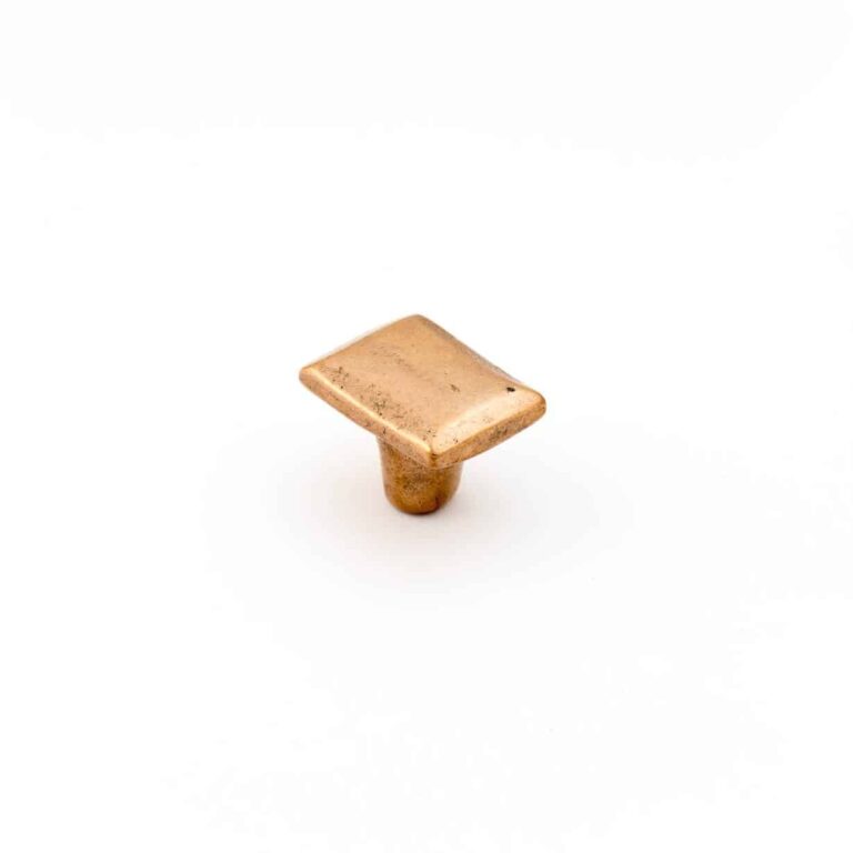 Castella Tuscan Foundry 40x30mm Knob Light Bronze