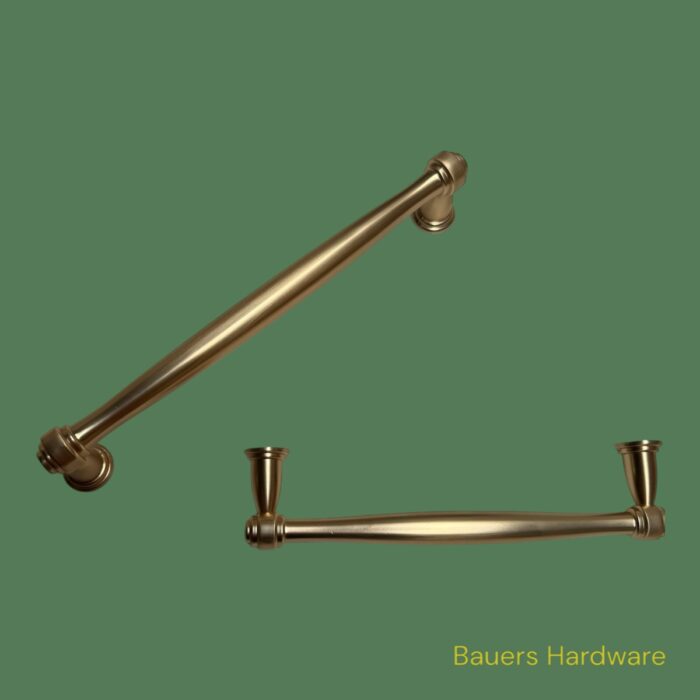 Brushed gold cabinet handles 2