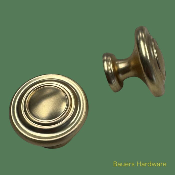 Brushed gold cabinet handles 4