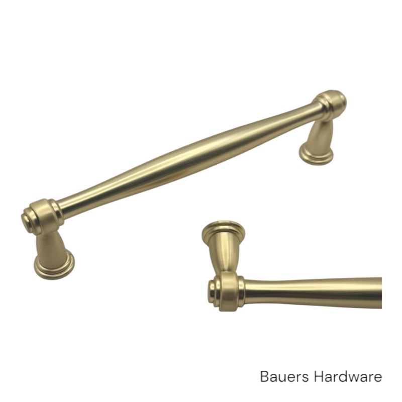 champagne gold cabinet handle Bauer’s hardware