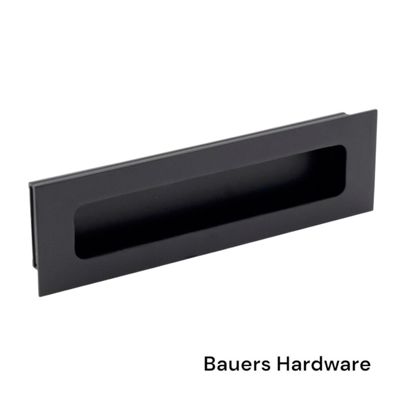 Toa Flush Pull - Matt Black