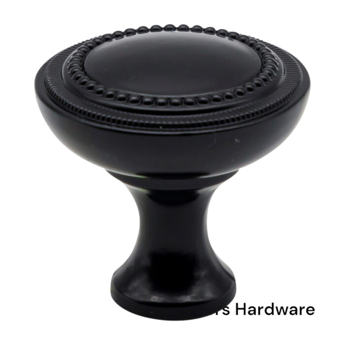 Purta Cabinet Knob - Black