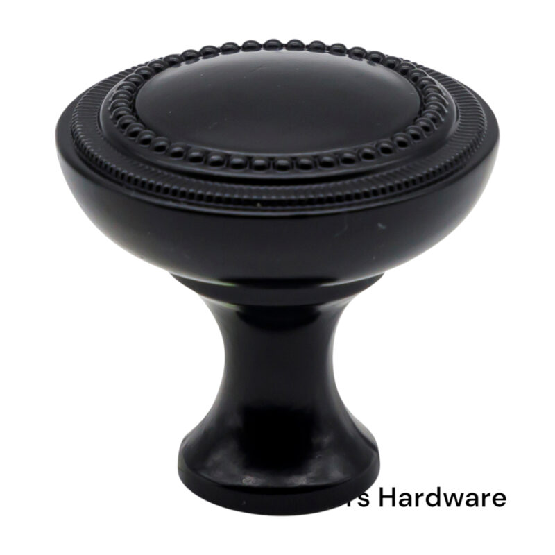 Purta Cabinet Knob - Black