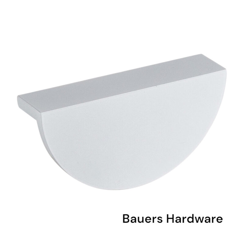 Arona Half Moon Pull Handle - White