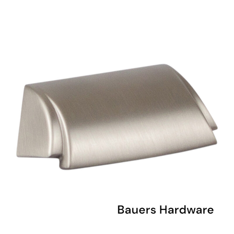 Renata Cup Pull - Dull Brushed Nickel
