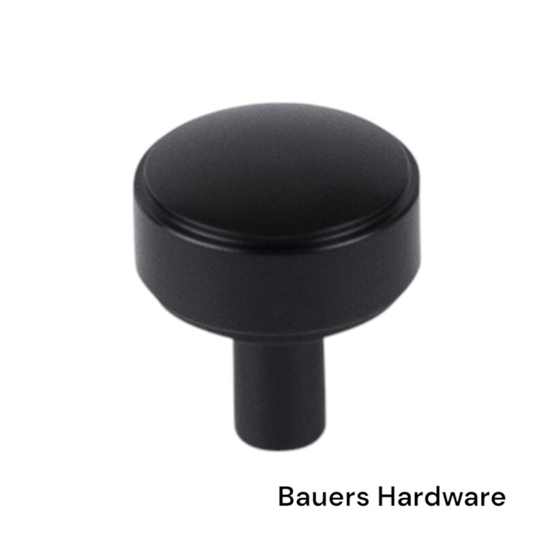 Neha Cabinet Knob - Matt Black