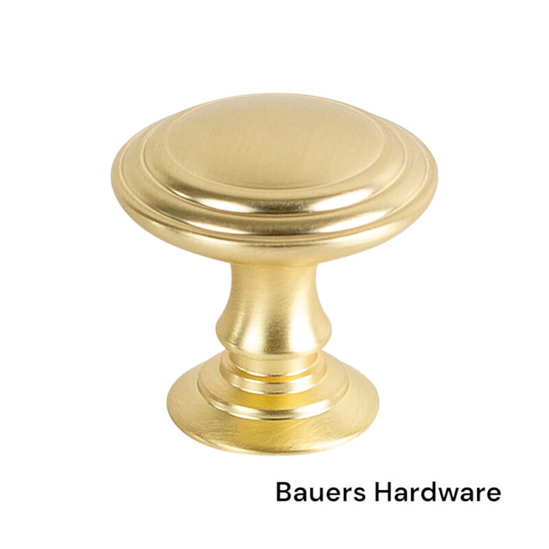 May Cabinet Knob - Brushed Gold