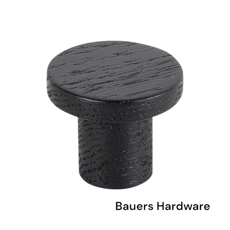 Carissa Cabinet Knob - Black Oak