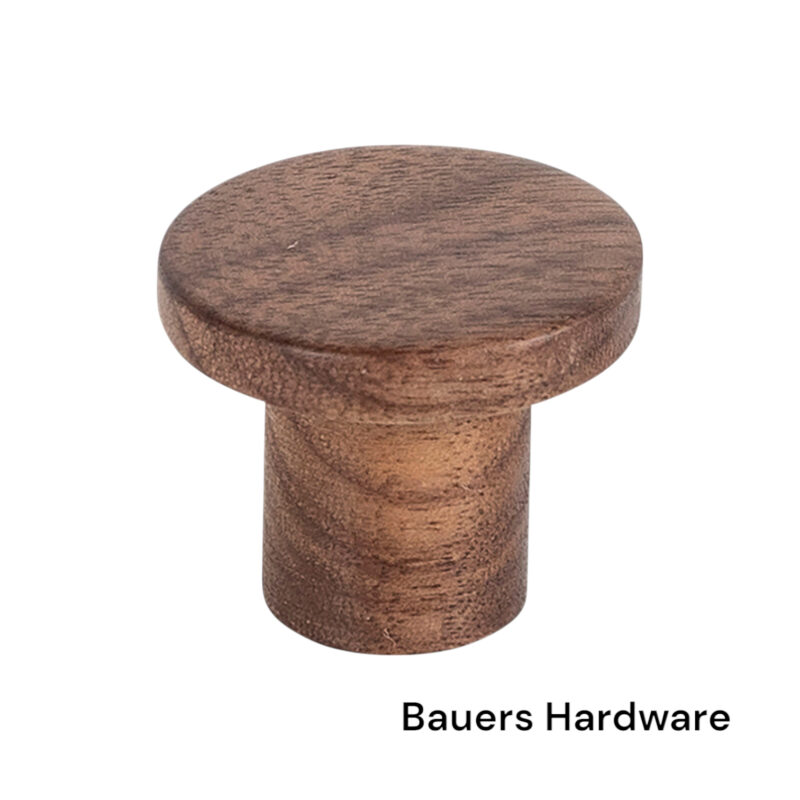 Carissa Cabinet Knob – Walnut