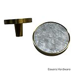 White Cabinet knob