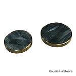 Green & Brass furniture knob