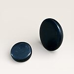 Black marble cabinet knob for wardrobe