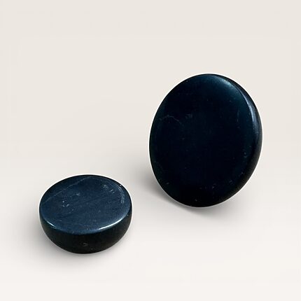 Black marble knob for cupboards