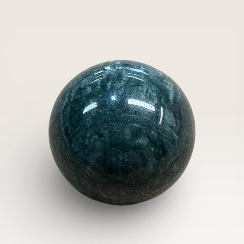 Green marble ball knob for cabinets