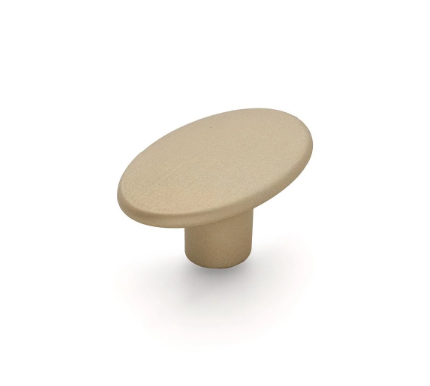 Century Oval Brushed Gold