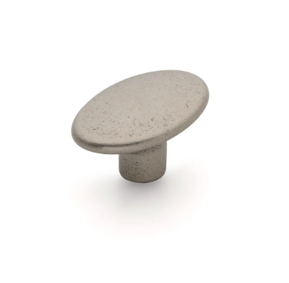 Century Oval knob Pewter